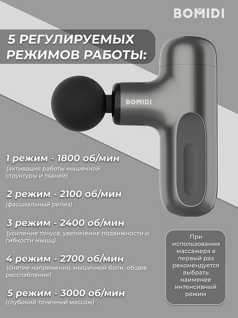 Перкуссионный массажер для массажа тела спины и шеи опт фото 2