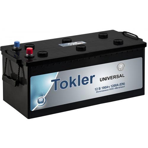 Аккумулятор Tokler Universal 6CT-190 Ah (болтовой) фото 1