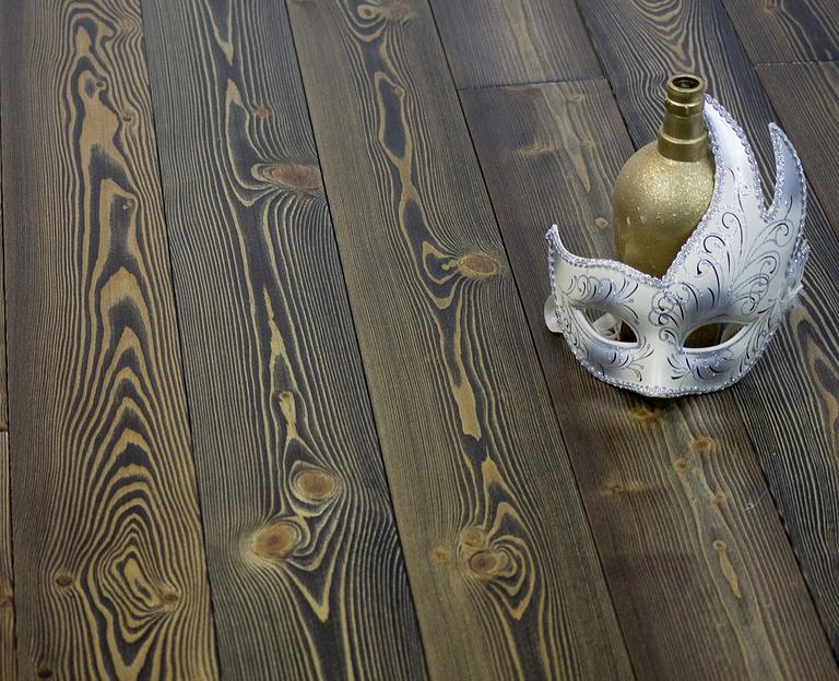 Табако, массивная доска, лиственница, 15 мм, рустик, УФ-лак, 1.97 м2 фото 1