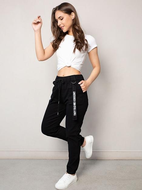 Брюки женские летние на резинке джоггеры штаны на завязках ОПТ фото 1