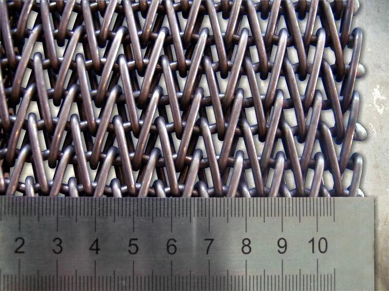 Сетка транспортерная для печи сборная двойная. Тип 6. фото 1