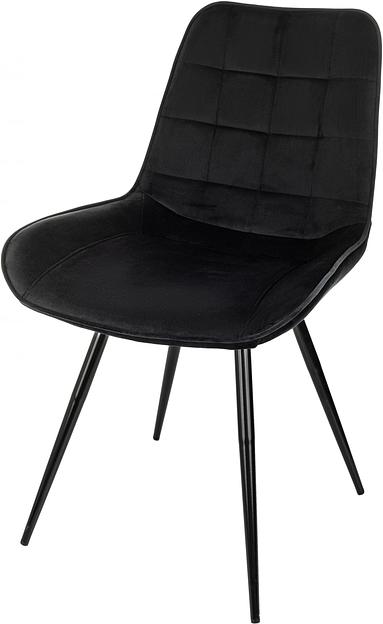 Стул для дома Бюрократ CH-K2_4 комплект 4шт черный Holland 75 металл черный на ножках (CH-K2_1/HL75_4) фото 4