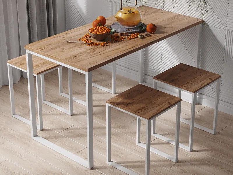 Стол кухонный Sanvut 1200х600х750 мм ОПТ фото 2