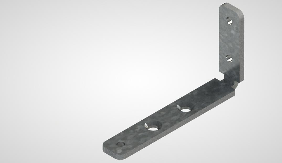 Металлическое крепление под саморез (1 шт.) фото 1