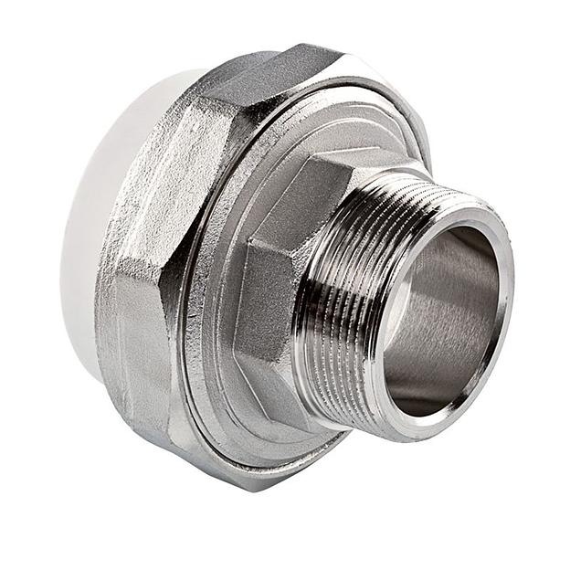 Муфта полипропиленовая комбинированная разъёмная 32×11" НР TEBO фото 1