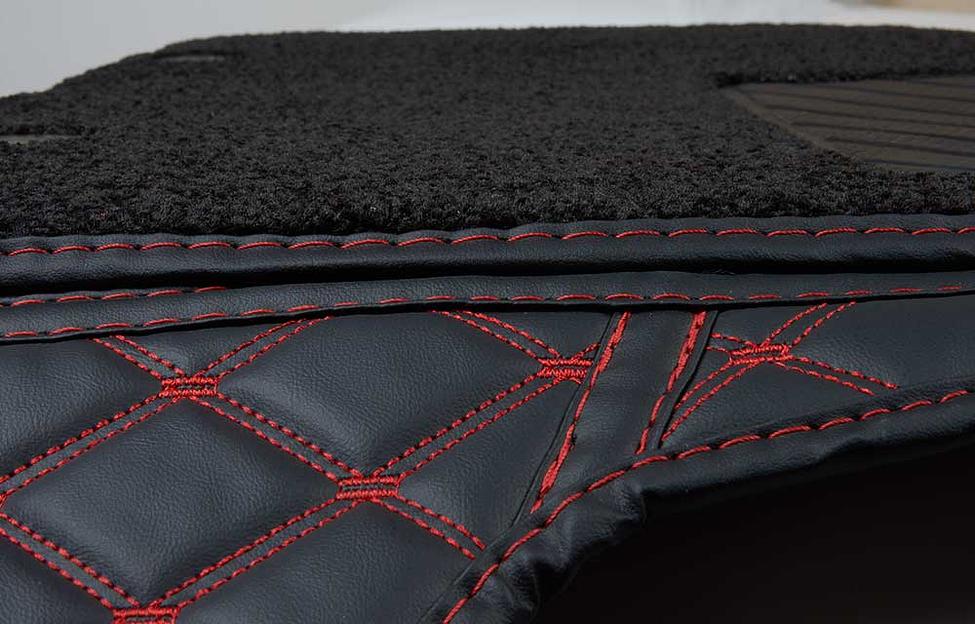 Ковры для автомобиля 5D VIP экокожа на заказ, опт фото 7