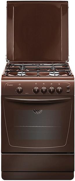 Плита Газовая Gefest ПГ 1200-С6 К43 коричневый (металлическая крышка) реш.сталь фото 2