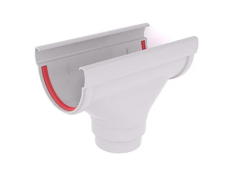 Водосток ПВХ Grand Line воронка «Дизайн 135» белая фото 1