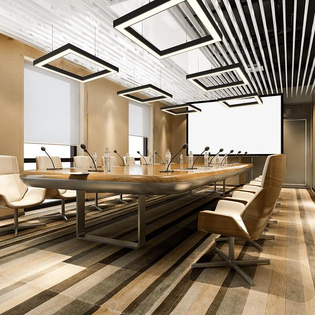 Светильник квадратный подвесной 550х550х50 3000К 4000K 5000К 36W Черный, Белый фото 5