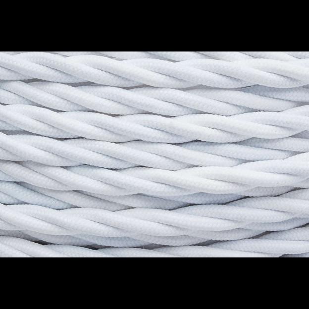 Провод ретро 3х2.5 матов. бел. (уп.50м) Bironi B1-435-71-50 фото 1