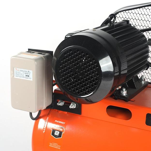 Компрессор поршневой Patriot PTR 100-670 масляный 670л/мин 100л 3000Вт оранжевый фото 7