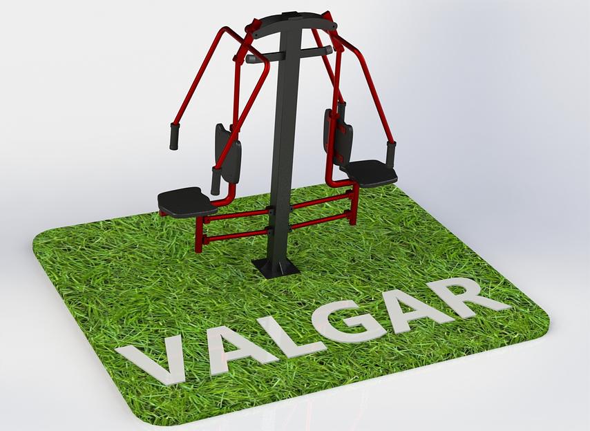 Уличный тренажер «Баттерфляй двойной» фото 1