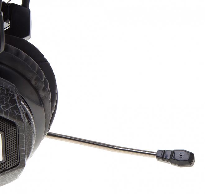 Наушники с микрофоном Оклик HS-L500G TOXIC черный 2.2м мониторные оголовье (HS-L500G) фото 8