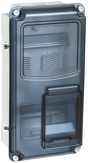 IEK_MSP1-N-08-55_Корпус пластиковый ЩУРн-П 1/8 IP55 PC фото 1