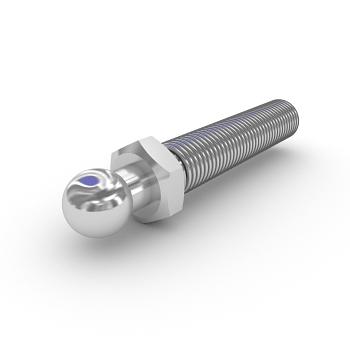 Винт-шпилька для регулируемой шарнирной опоры M20x135 фото 1