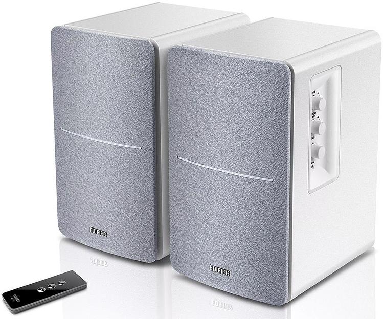 Edifier R1280T дерево {Активные, 2 x 21W RMS, 75-18000Гц, дерево, пульт ДУ} фото 2