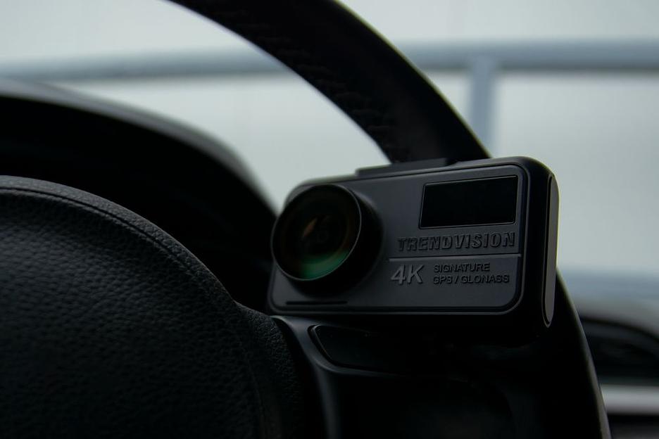 Видеорегистратор с радар-детектором TrendVision Hybrid Signature Real 4K Max GPS ГЛОНАСС черный фото 6