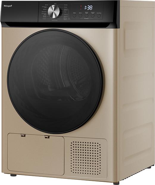 Сушильная машина Weissgauff WD 6010 Heat Pump макс.загр.:10кг золотистый (434771) фото 6