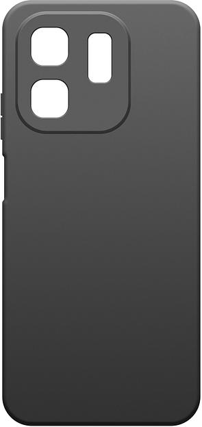 Чехол (клип-кейс) BoraSCO для Infinix Hot 50i Silicone Case черный (73768) фото 1