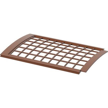 Решётка желоба водосточного защитная Polivent 0,6 п.м. ОПТ фото 1