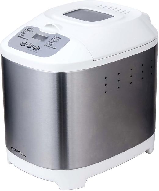 Хлебопечь Supra BMS-220 нержавеющая сталь/белый фото 1