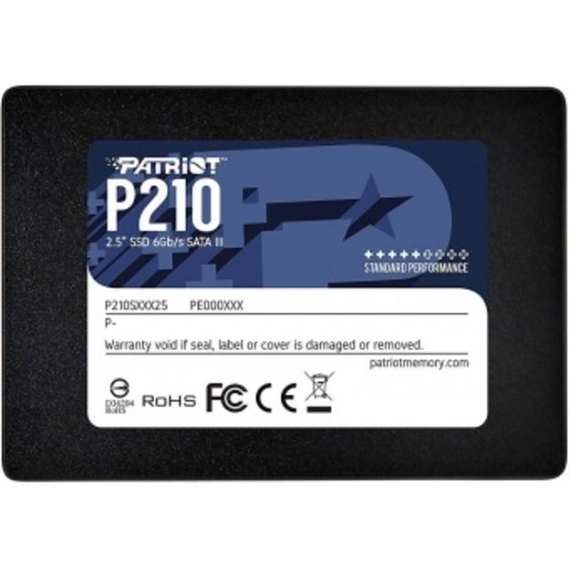 Твердотельный накопитель SSD 512 Gb SATA 6Gb/s Patriot P210 P210S512G25 фото 1