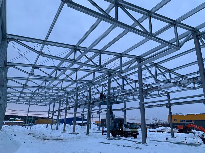 Складской/логистический центр в теплом исполнении фото 3