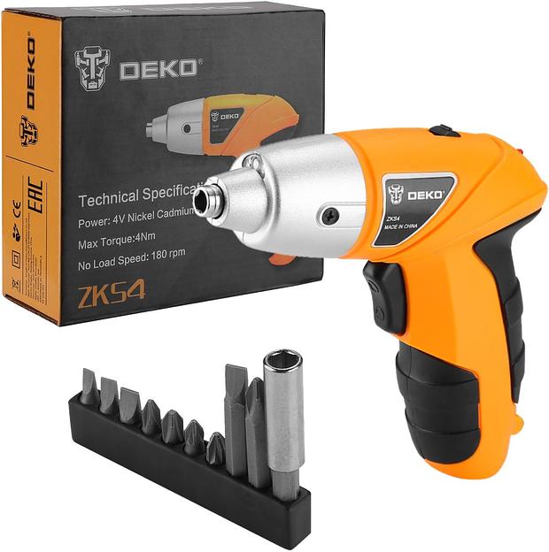 Отвертка аккум. Deko ZKS4 аккум. (063-4113) фото 5