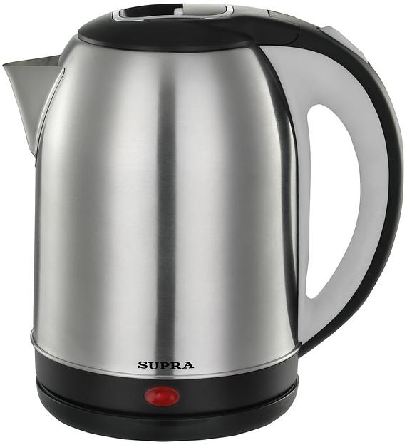 Чайник электрический Supra KES-1824 1.8л. 1500Вт серебристый/черный (корпус: нержавеющая сталь) фото 1