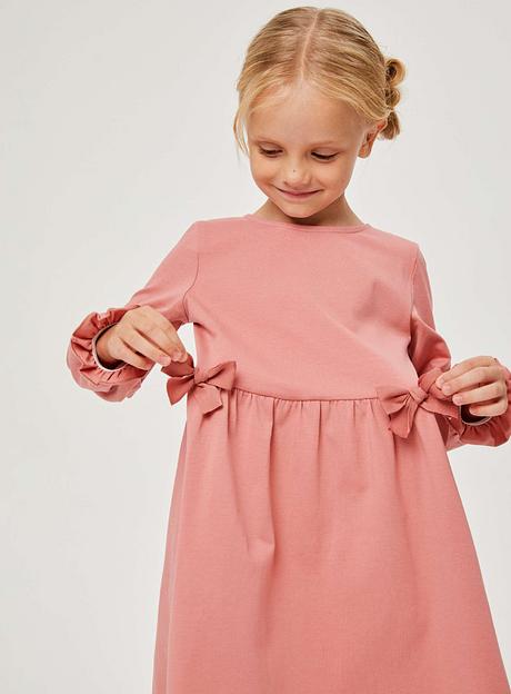 Детское платье с бантиками ОПТ фото 1