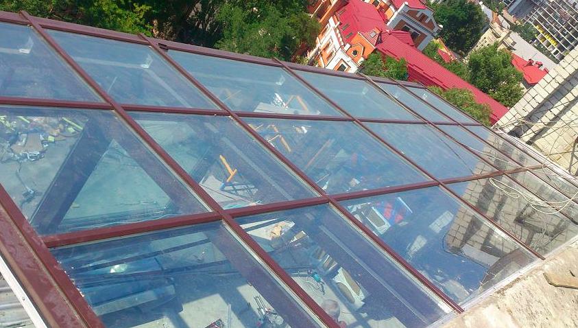 Алюминиевое остекление крыш домов и террас с установкой «под ключ» Ростовская область фото 2