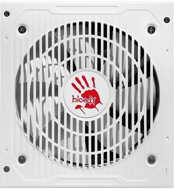 Блок питания, Bloody, BD-PS750G, 750Вт, 80 PLUS Gold, 120мм, белый фото 2