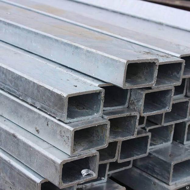 Труба профильная 60х30х3 ГОСТ 8639-82 оцинкованная фото 1