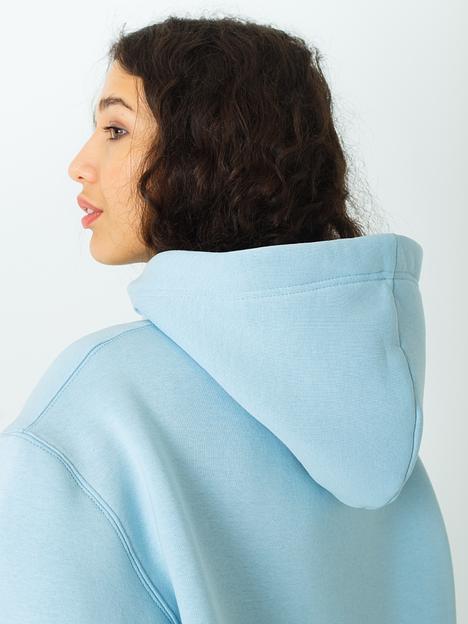 Худи женский с начесом oversize, Mirom, Небесный, опт фото 2