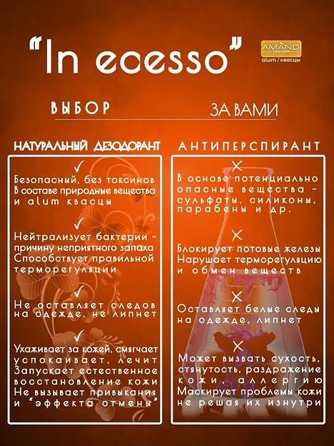 Минеральный дезодорант-спрей «AMANDI» In ecesso 100 мл, опт фото 6
