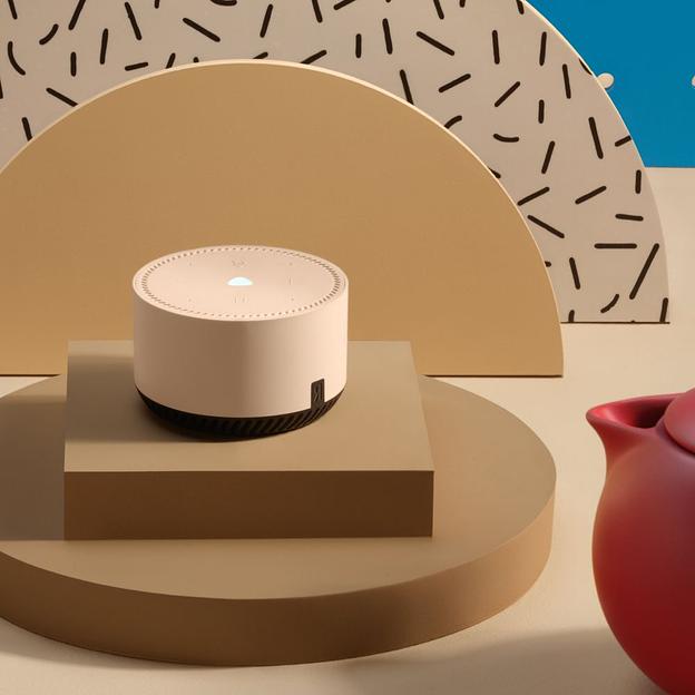 Умная колонка Yandex Станция Лайт Алиса бежевый 5W 1.0 BT 10м (YNDX-00025B) фото 8