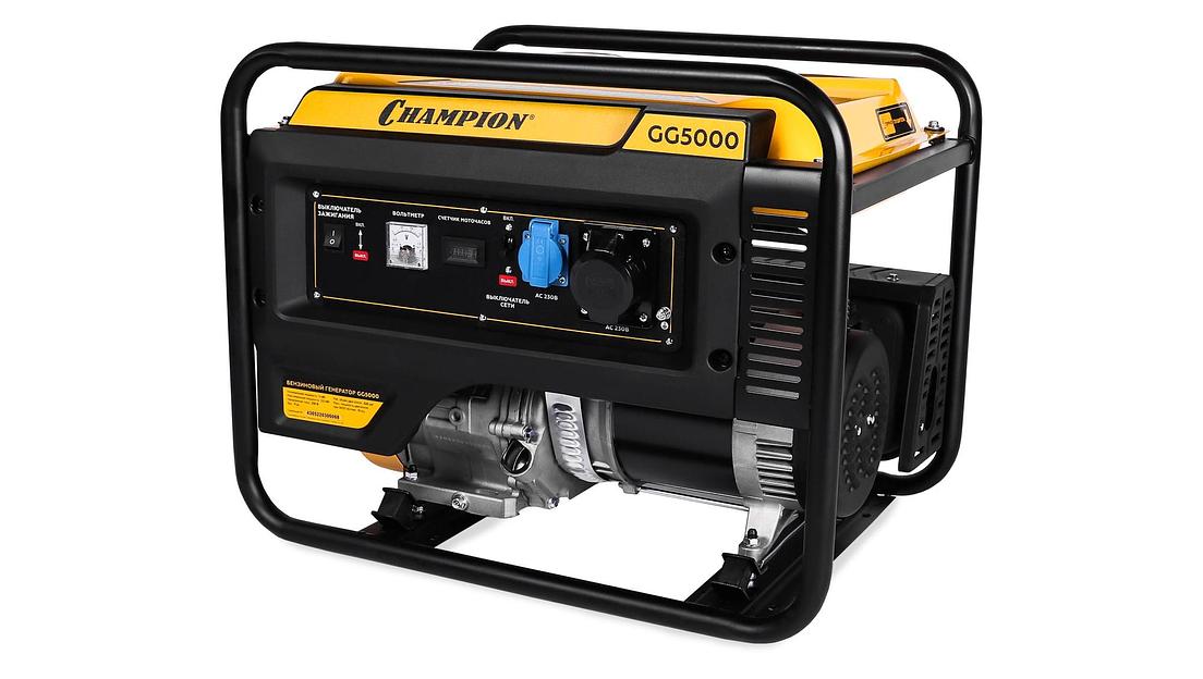 Генератор Champion GG5000 5.5кВт фото 1
