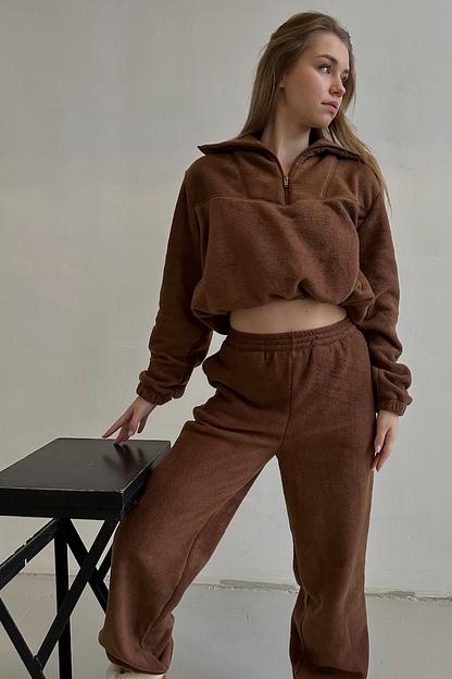 Костюм SOFT  017/03/Коричневый  фото 6