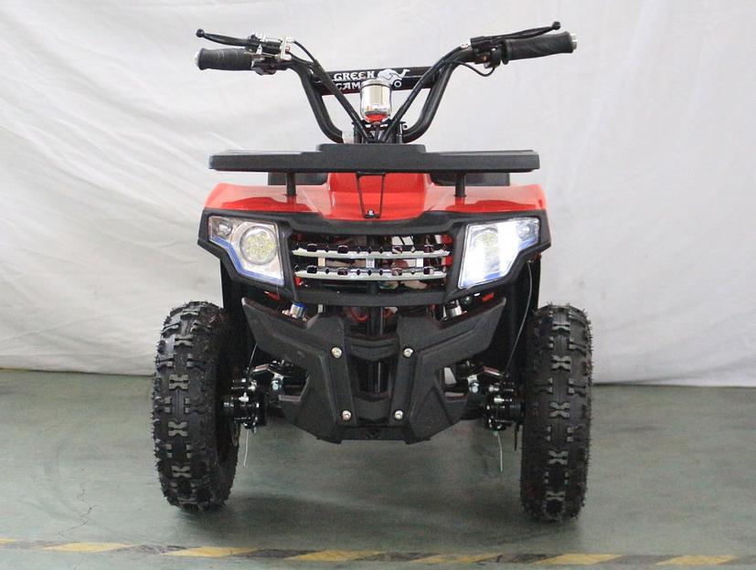 Квадроцикл GreenCamel Гоби K24 (36V 800W R6 Цепь) красный фото 7
