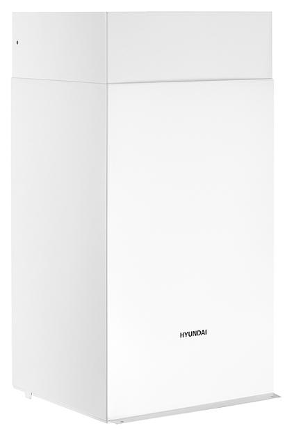 Вытяжка каминная Hyundai HGH 6744 WG белый управление: сенсорное (1 мотор) фото 7