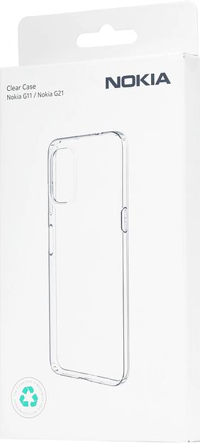 Чехол (клип-кейс) Nokia для Nokia G11/G21 Clear Case прозрачный (8P00000192) фото 9