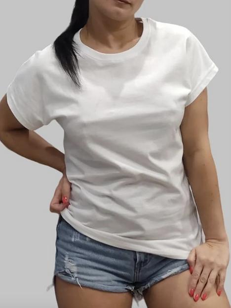 Футболка женскаа, белый - Без бренда, Опт фото 1