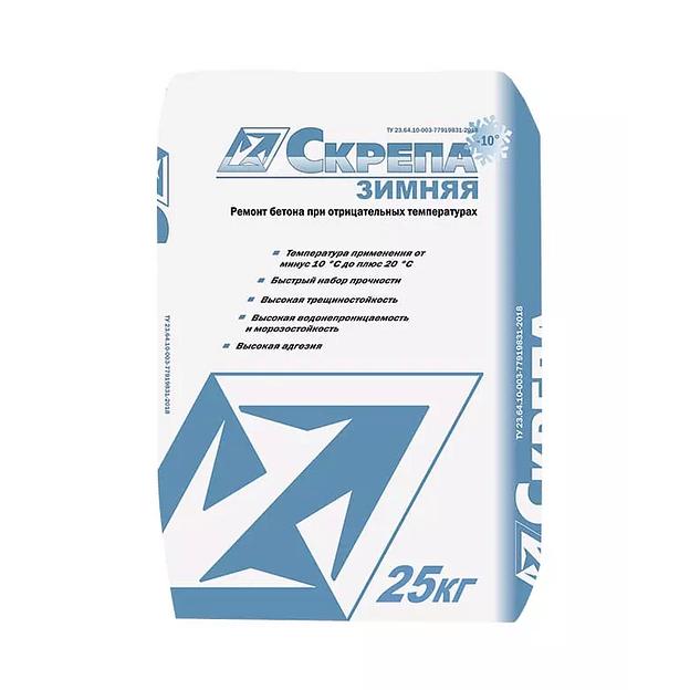 Скрепа зимняя крафт-мешок 25 кг опт фото 1