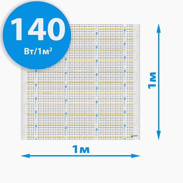 Секции тёплого пола RiM «Light» 140 Вт на отрез фото 1