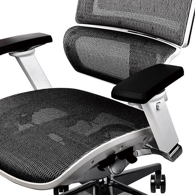 CYBERCHAIR E500 White,Comfort size,4D (526494) фото 6