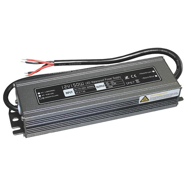 Блок питания 12V / 12,5А / 150W IP67 фото 1