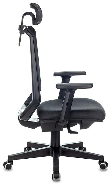 Кресло руководителя Бюрократ EXPERT черный TW-01 38-418 сетка/ткань с подголов. крестовина пластик фото 3