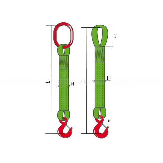 Строп текстильный одноветвевой 1СТ фото 1