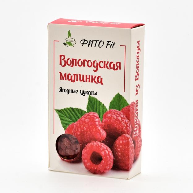 Цукаты Фито Fit «Вологодская малинка» 100 г ОПТ фото 1
