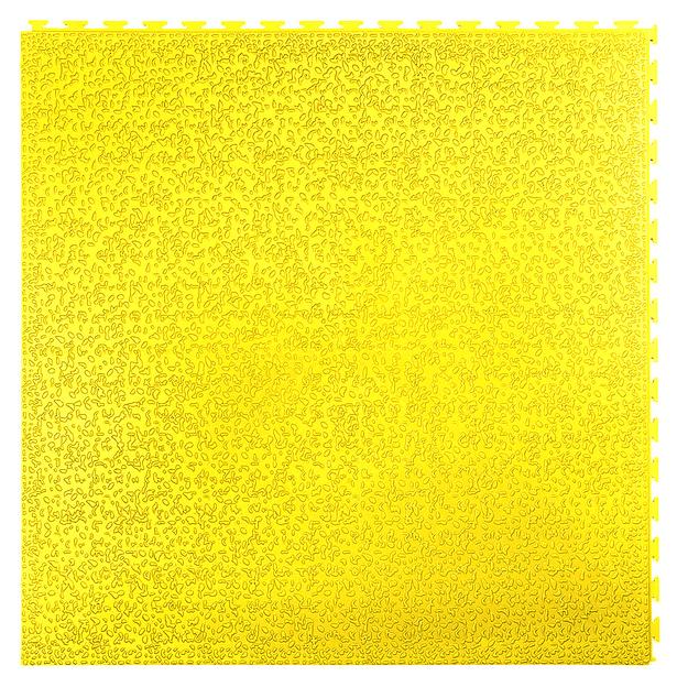 Sold Lock универсальное покрытие из ПВX со скрытым замком, толщина 6 мм, Цвет Желтый RAL 1016, Толщина модуля 6 мм. фото 1